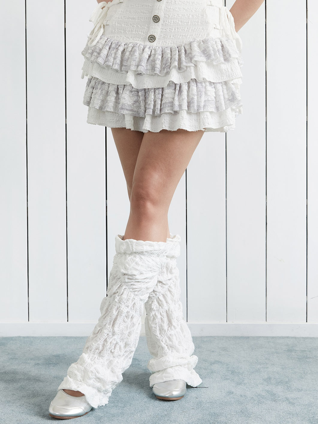 Washer Lace Irregular Leg Cover