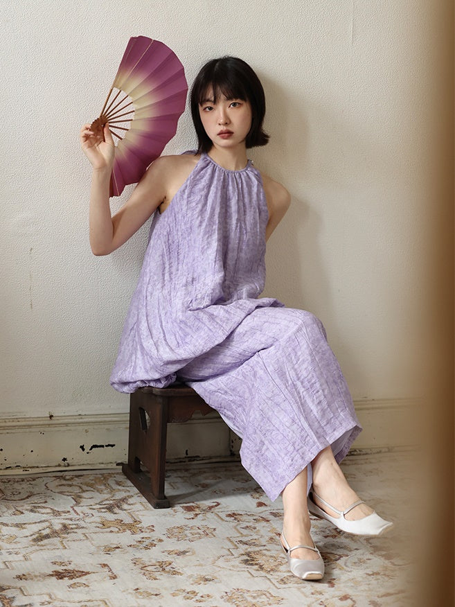 매달린 목 풍선 탑 & 긴 치마