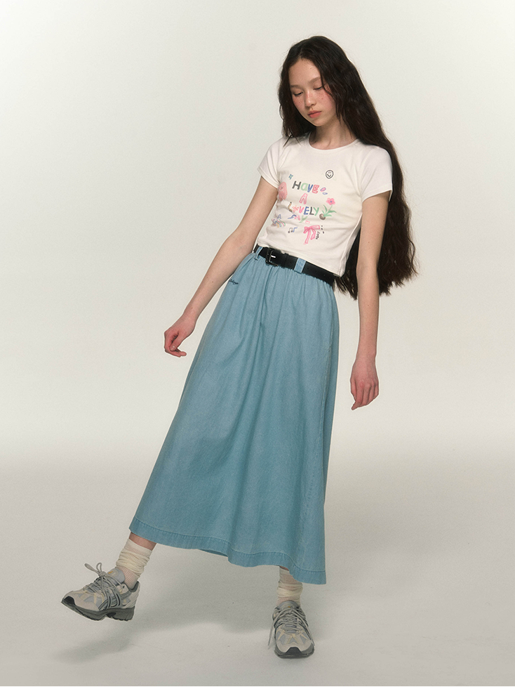 Simple Long Skirt