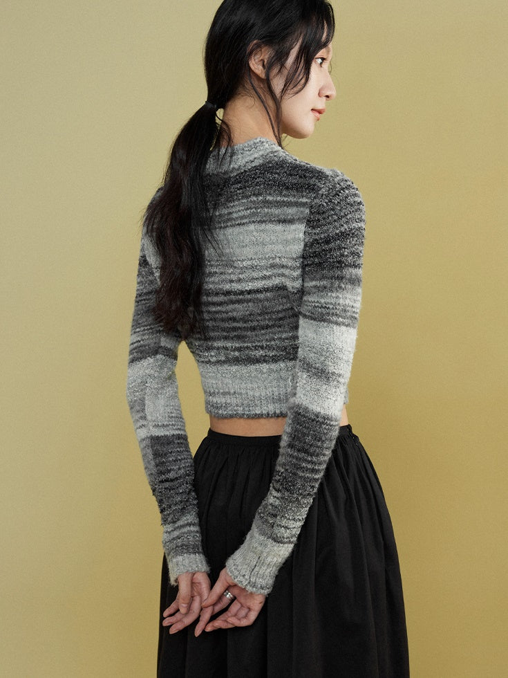 Pull de fil de mosaïque dégradé