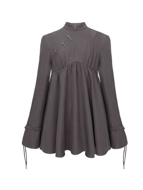 MAO -Kragenschaltschalttop- und Meerjungfrau -Rock