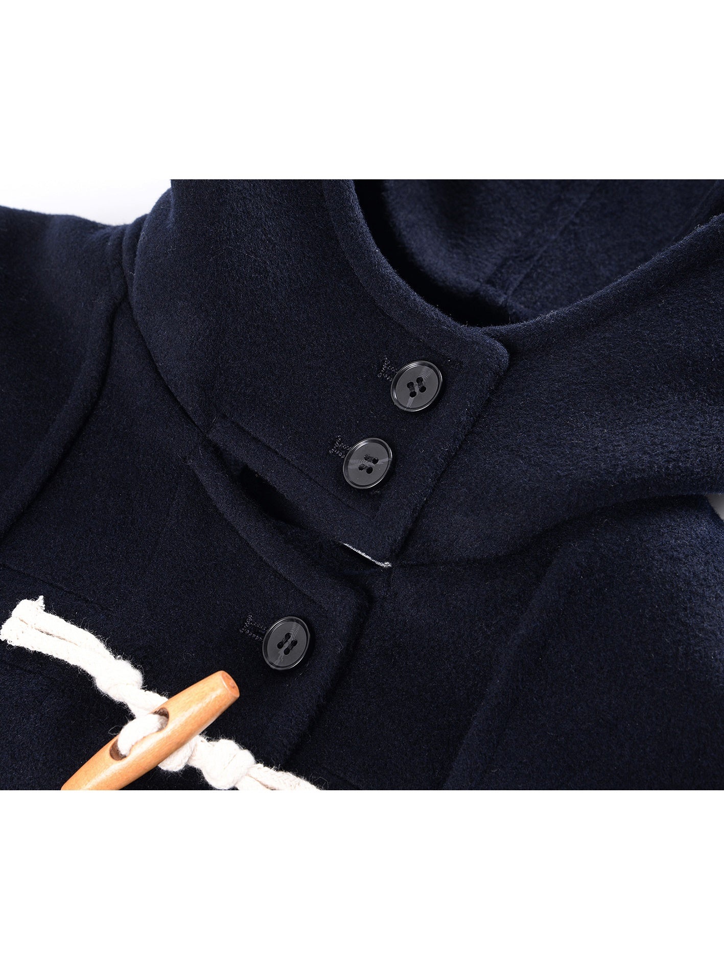 College -Style Short -Duffelmantel