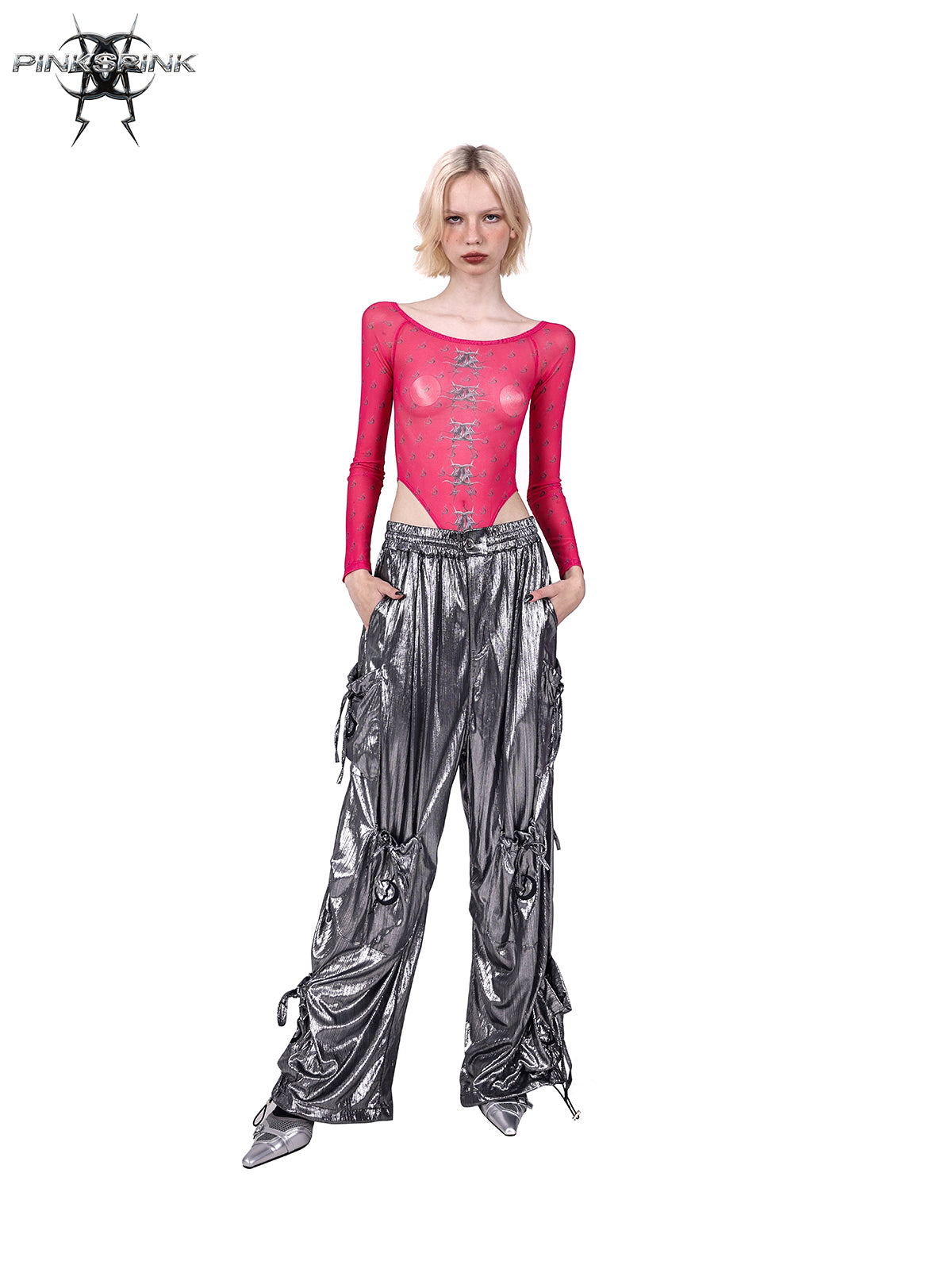 Mesh Bottoming Bodysuit