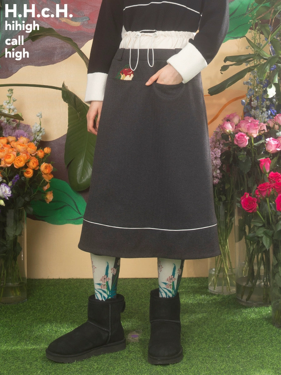 Gefälschte zweiteilige Apfelsticker A-Line-Rock