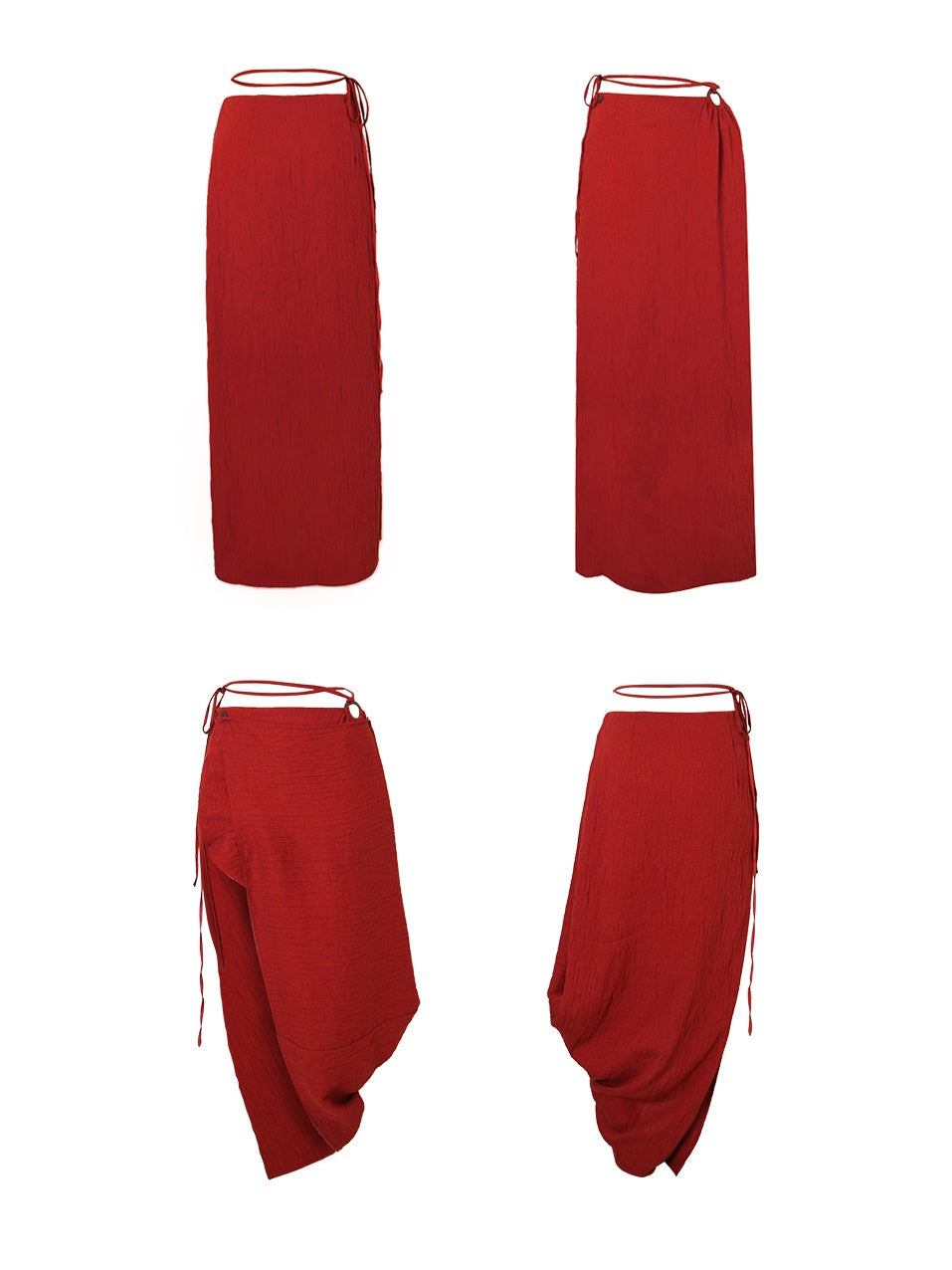 Schnürschlitz -Longrock