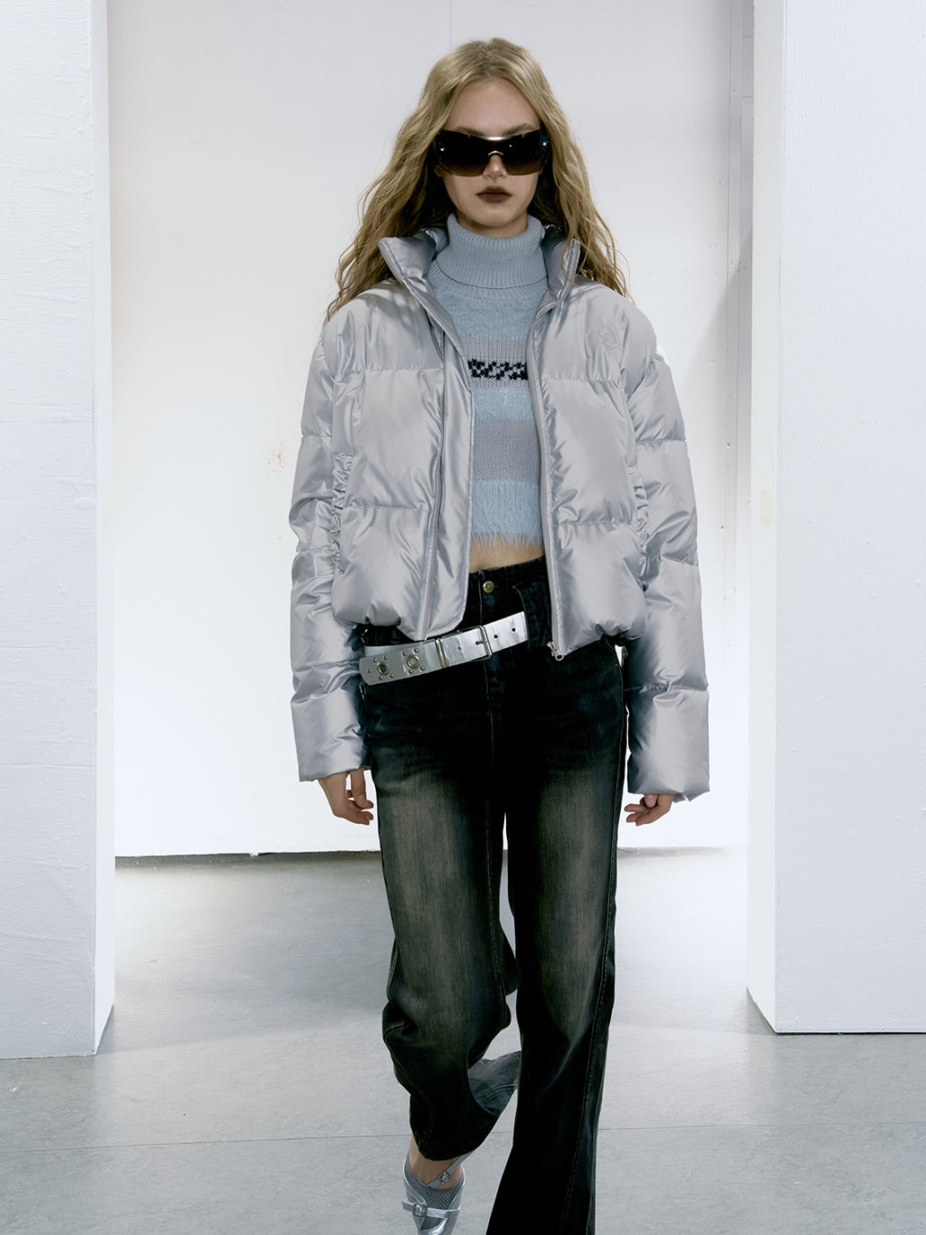 Pearlesscent Short Down Jacket