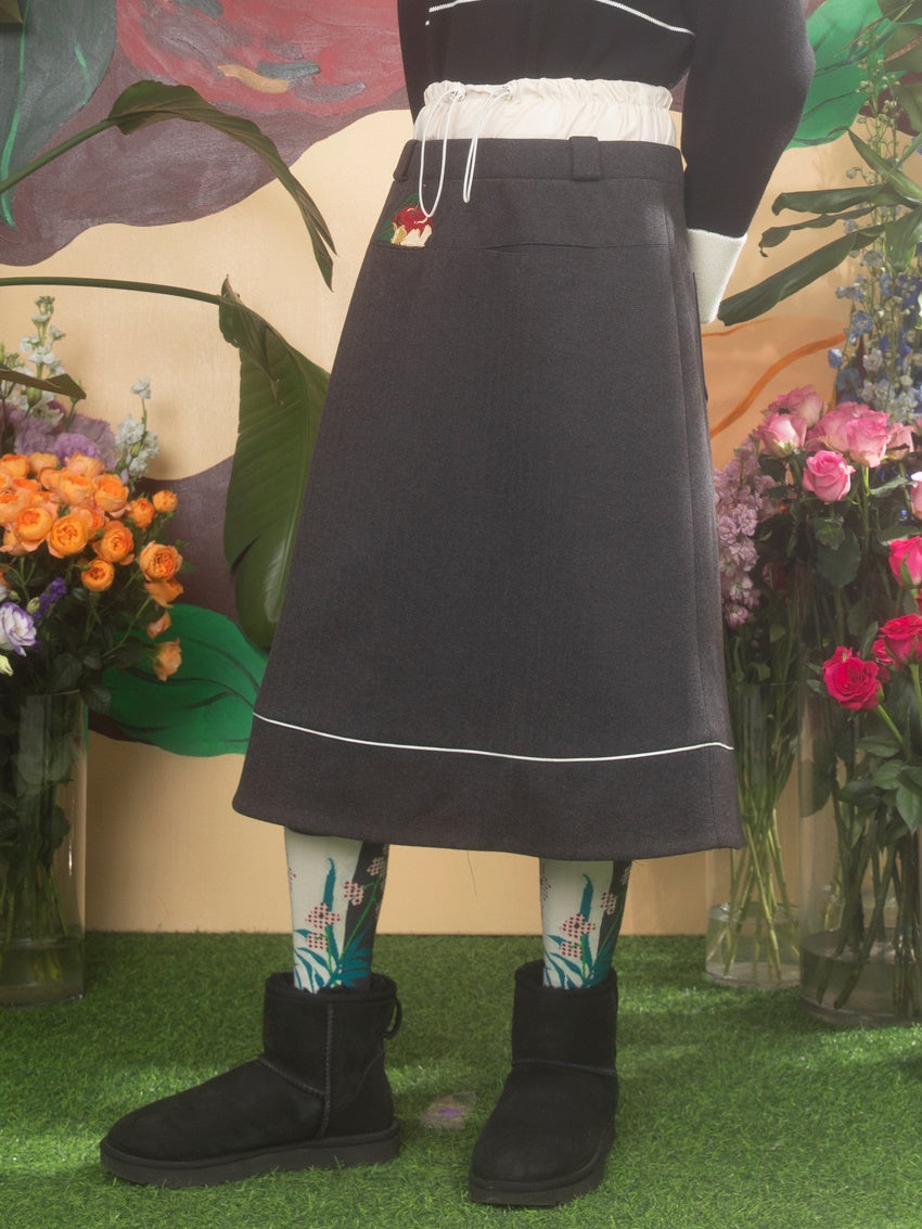 Gefälschte zweiteilige Apfelsticker A-Line-Rock