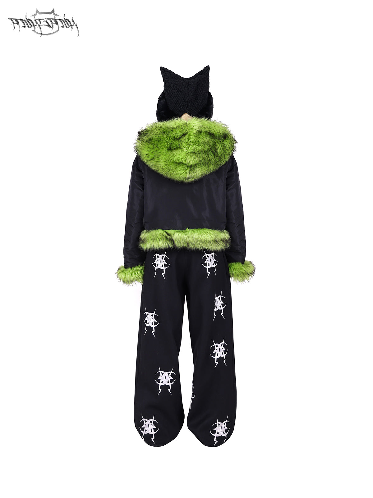 Reversible Furm Hooded Short Jacke