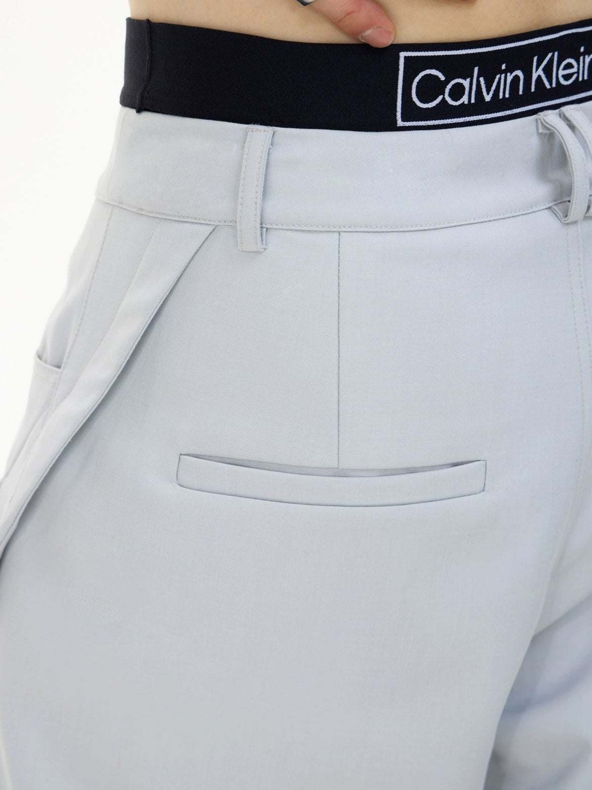 Hollow Flared Silhouette Wide-leg Pants & Hollow Design Jacket