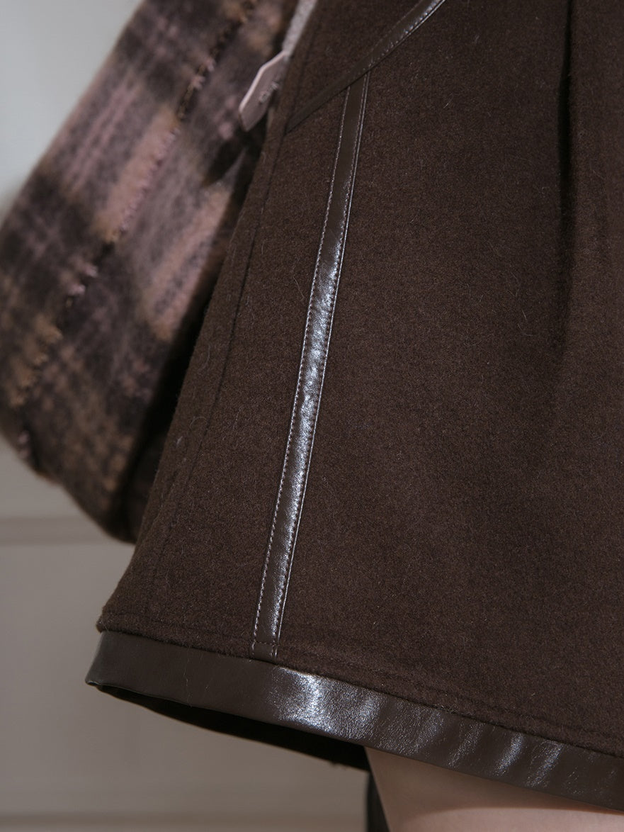 Lederkürzung karistischer Wollshorts