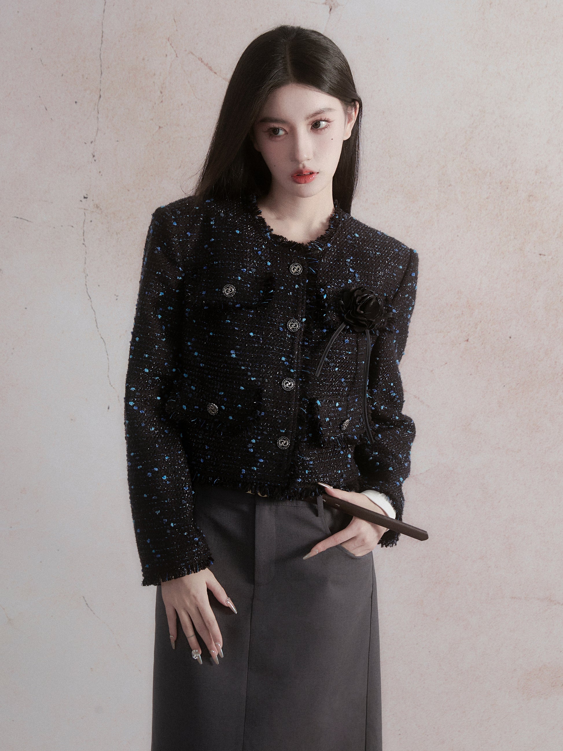 Starry Classic Tweed Jacket & Flese Rock