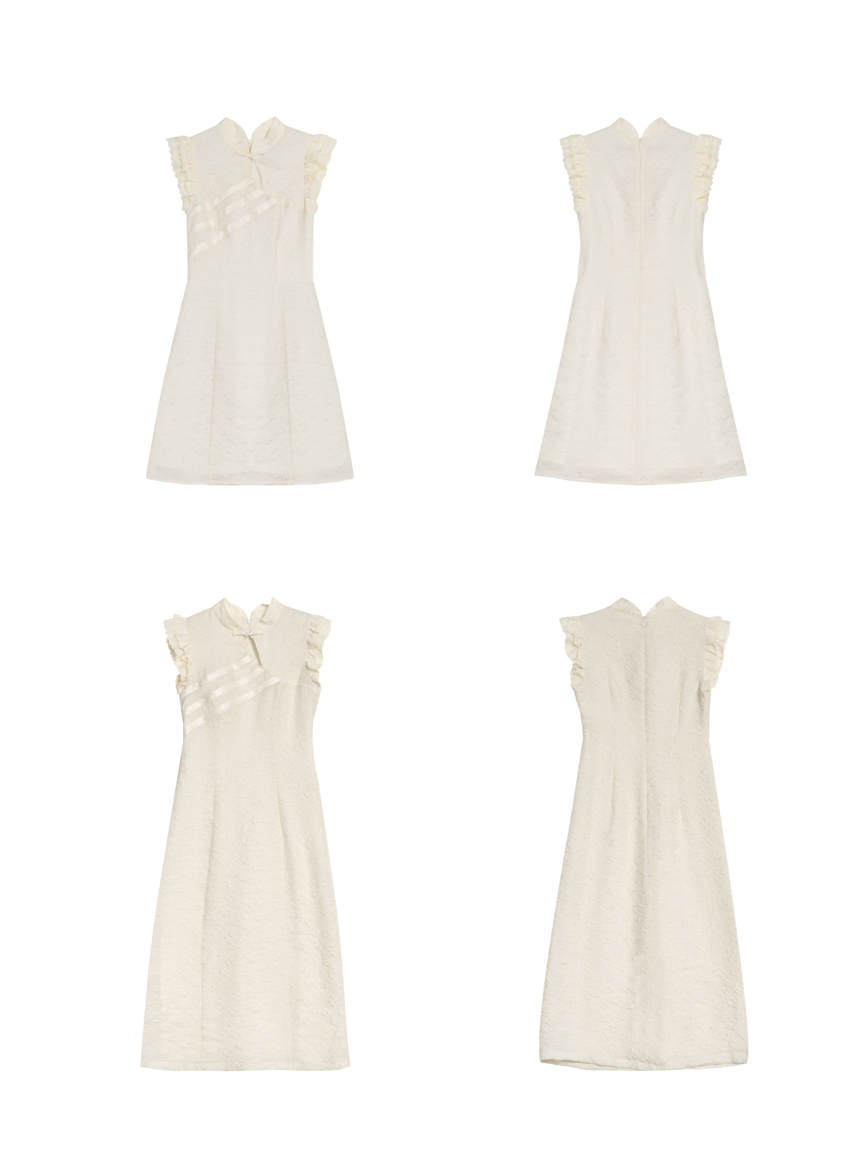 Chinesischer Stil kleines fliegendes Ärmelbandkleid