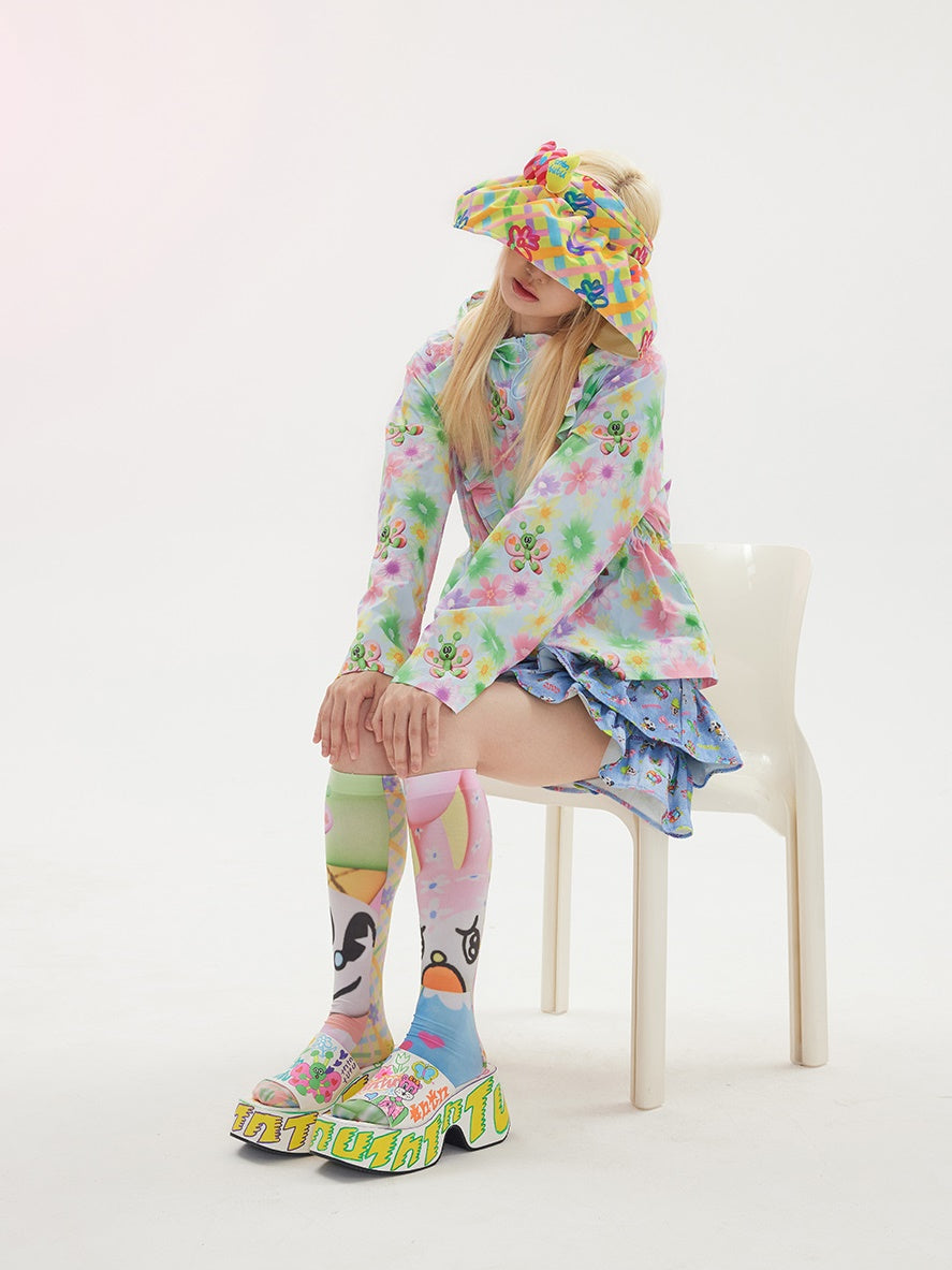 Floral Print UPF50+ UV Protection Jacket