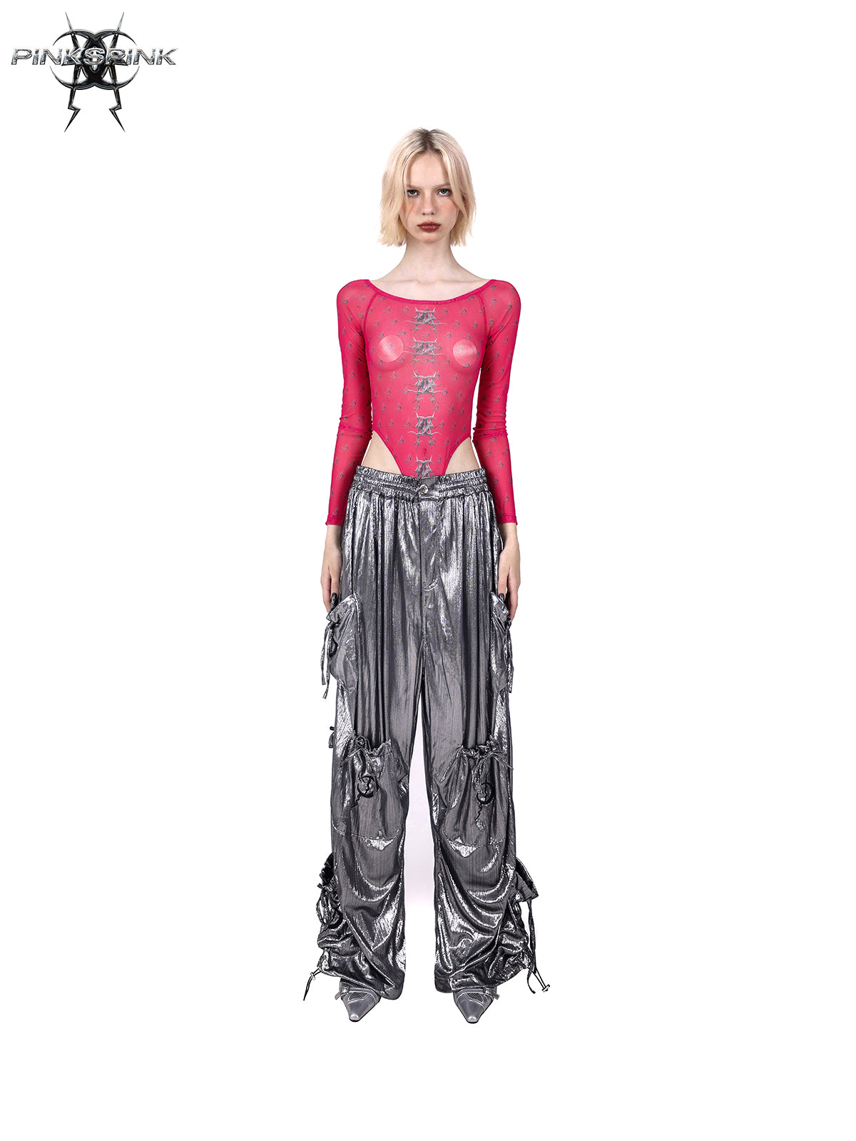 Mesh Bottoming Bodysuit