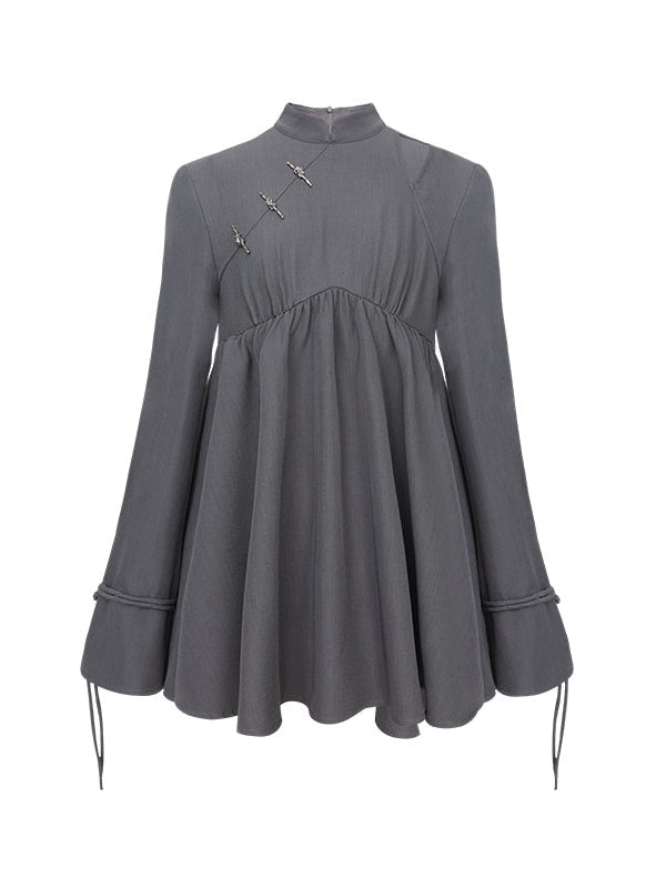 MAO -Kragenschaltschalttop- und Meerjungfrau -Rock