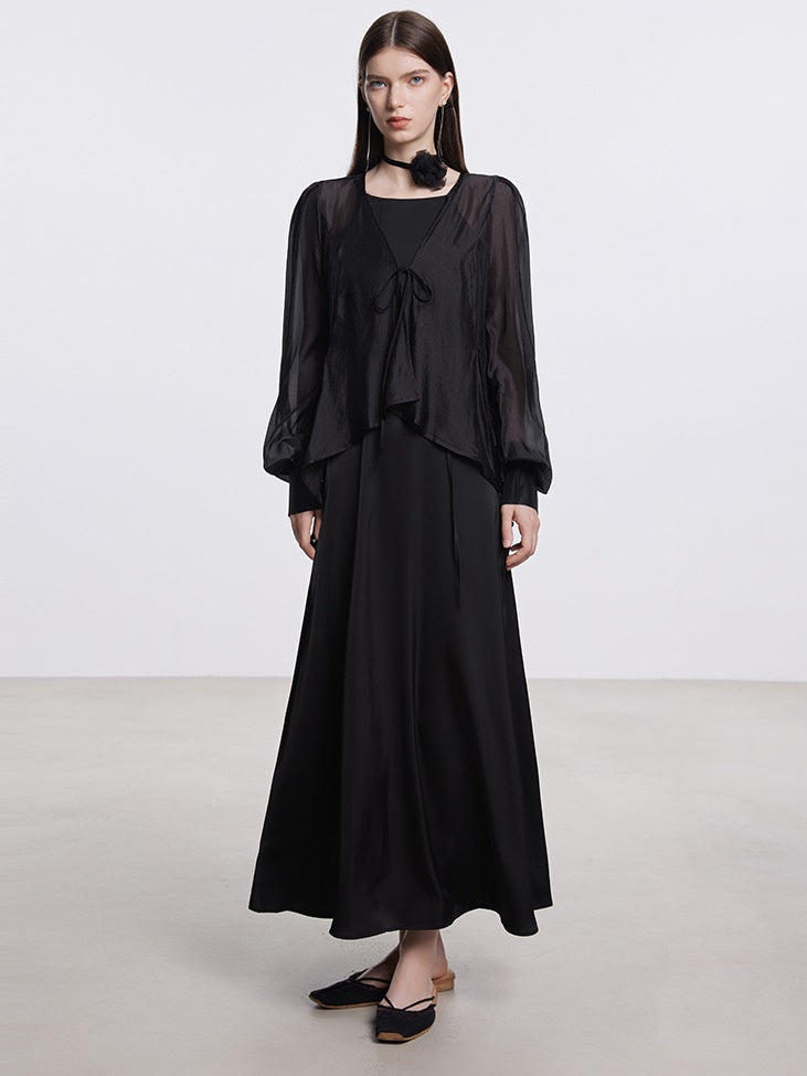 Sling Long Dress