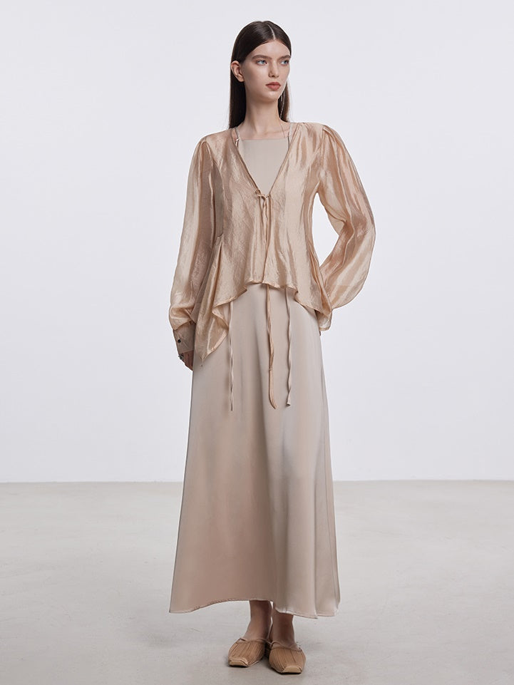 Sling Long Dress