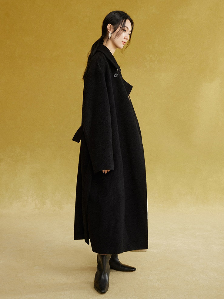 인쇄 된 해체 스 플라이 싱 긴 길이의 양면 코트