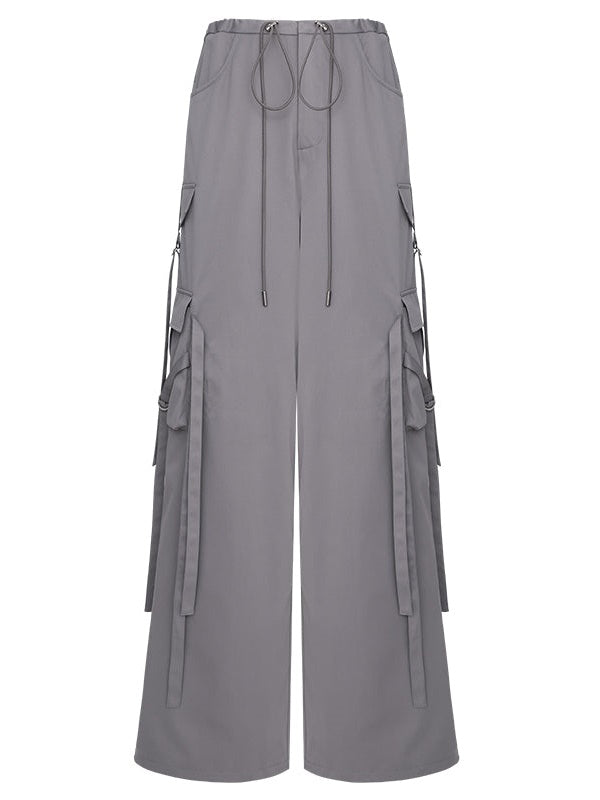 Strap Pocket Cargo Pants