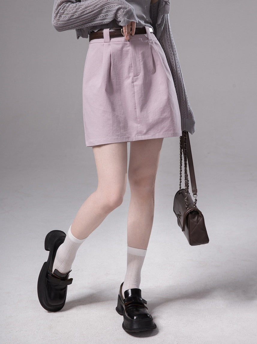 Simple Cocoon Short Skirt – ARCANA ARCHIVE