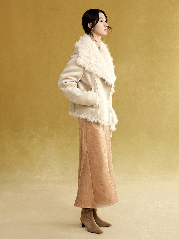 Eco-friendly Fur Short Jacket