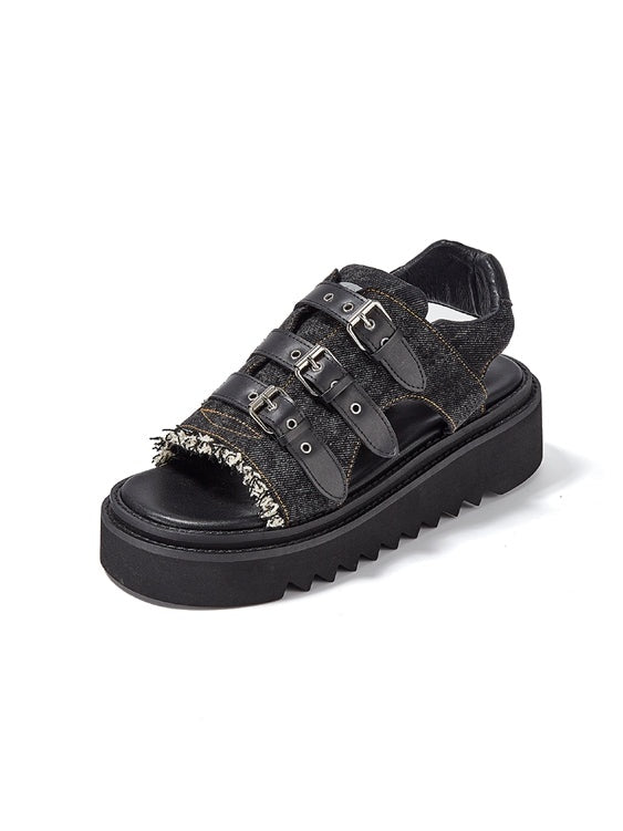 Thick-soled Strap Sandal