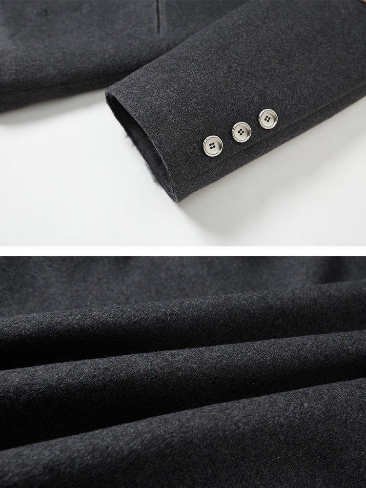 V-Ausschnitt Bow Stickie-Metallknopfjacke