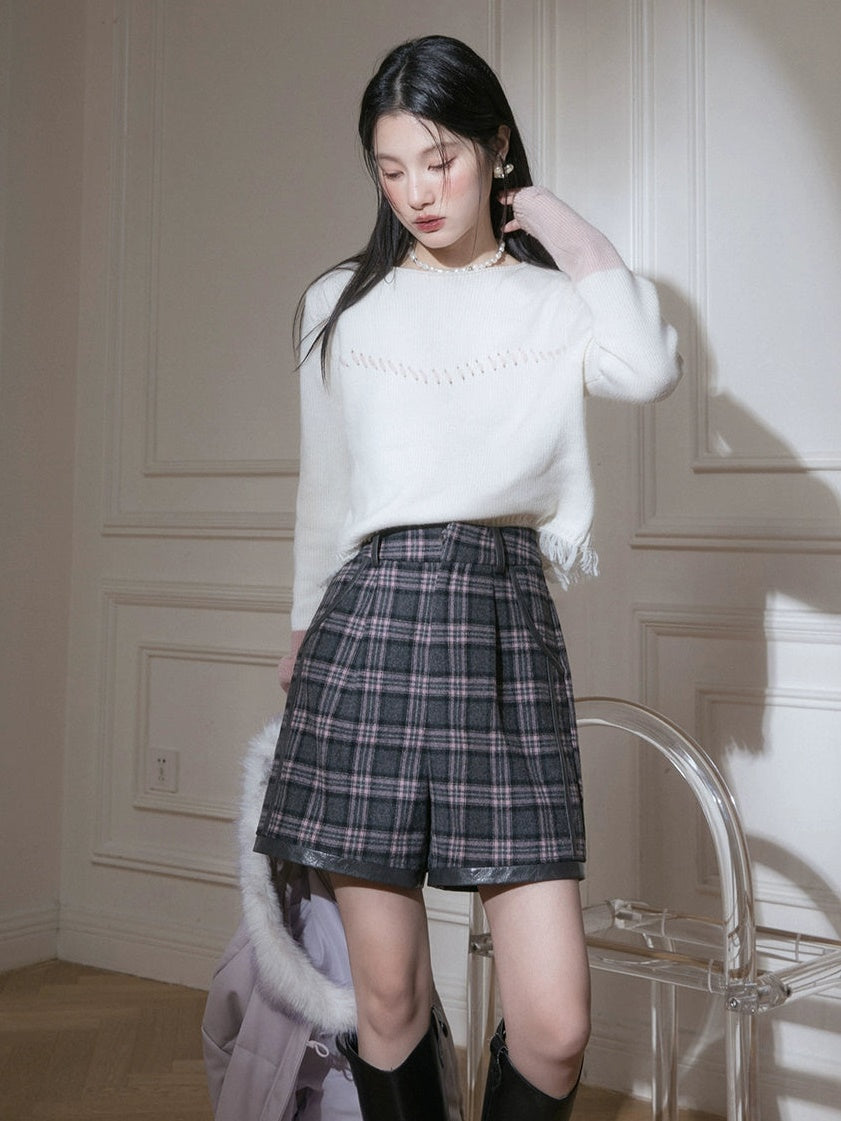 Lederkürzung karistischer Wollshorts