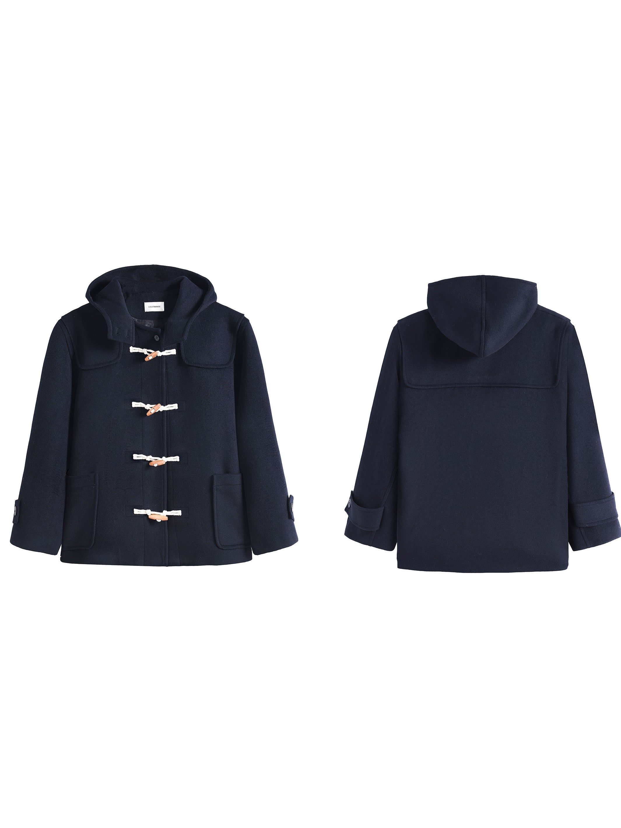 College -Style Short -Duffelmantel