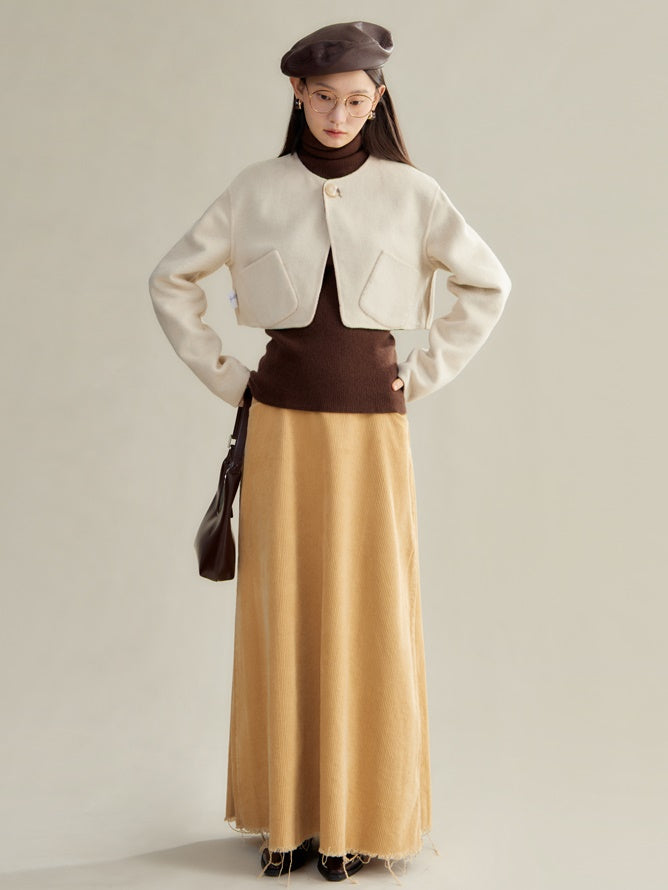 Reversible Double-sided Short Jacket