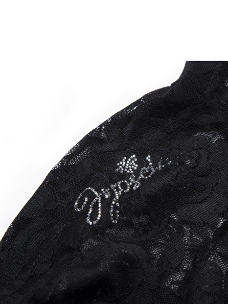 매달린 목 레이스 스트랩 단단한 상단