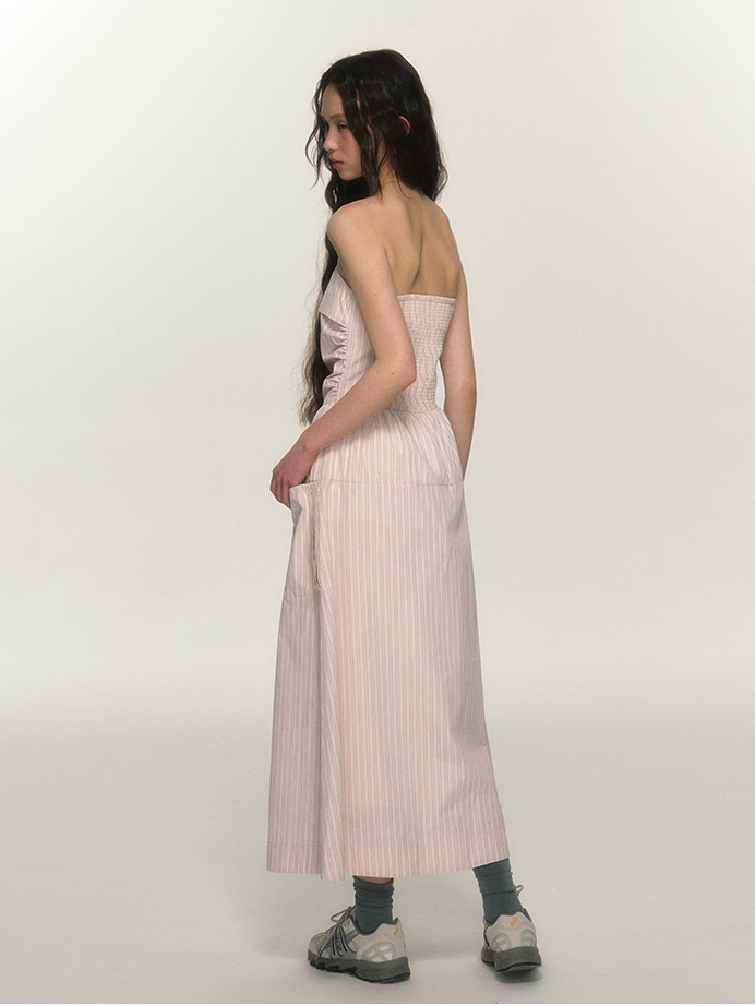 Striped Bleering Top Einteil