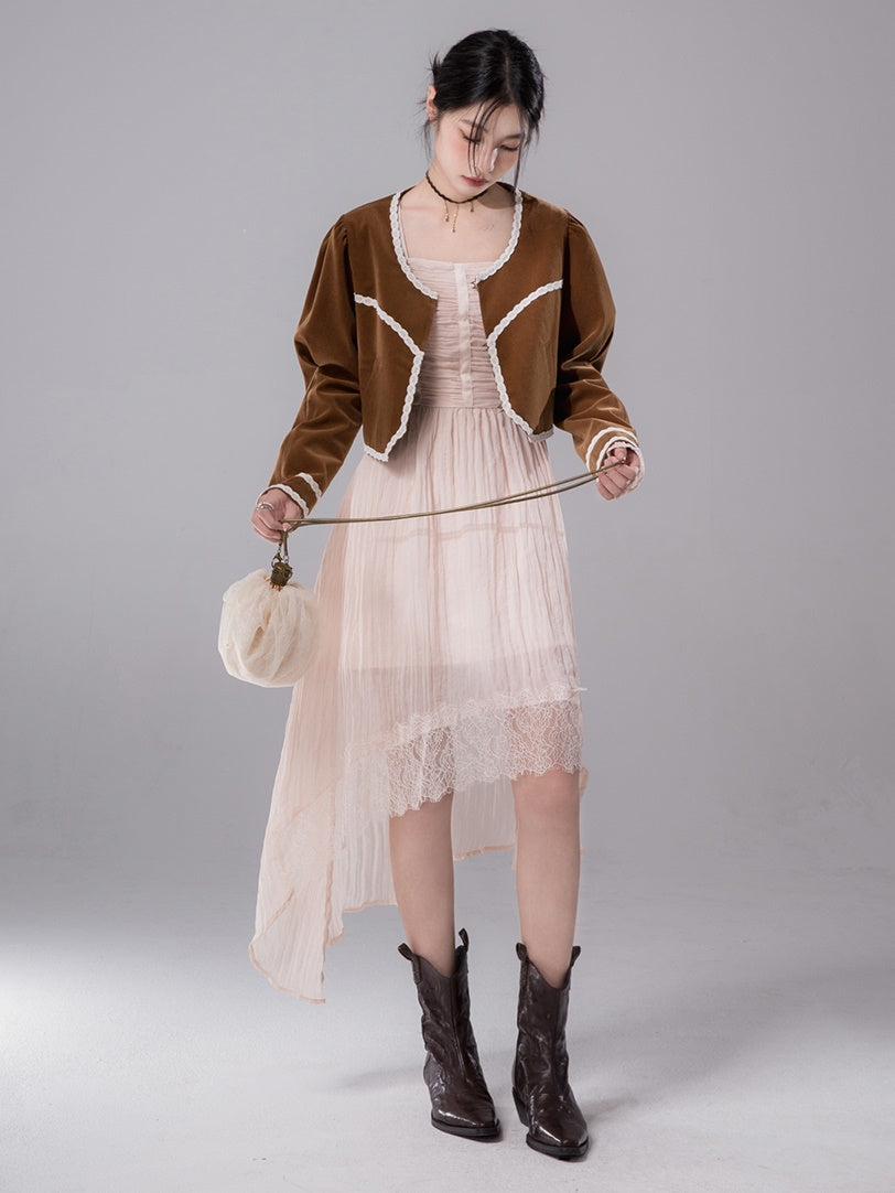 Samtbomberjacke
