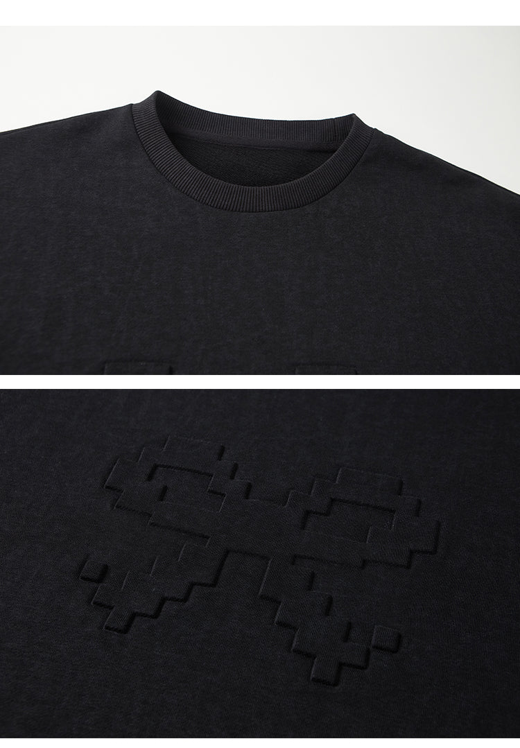 Mosaic Pixel Bow Sweat & Skirt