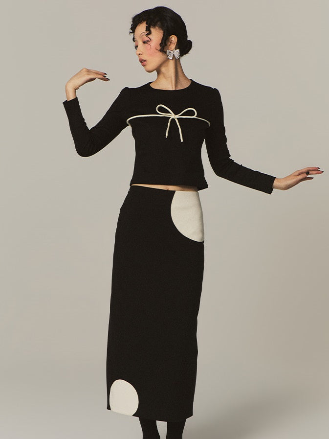 Jupe à points monotone du détroit