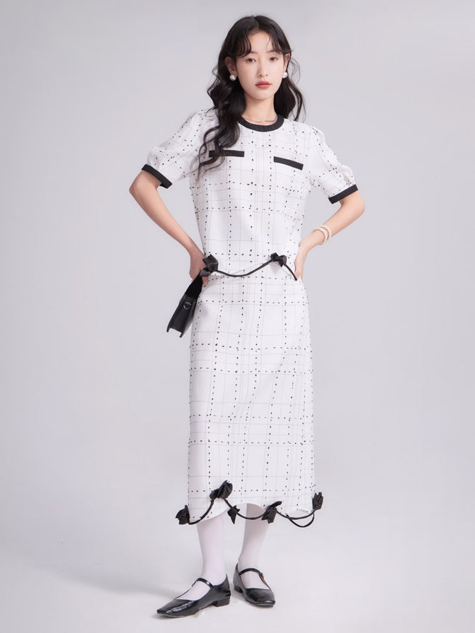 Tulpe -Spitze kleiner Duftpunkt Top & Rock