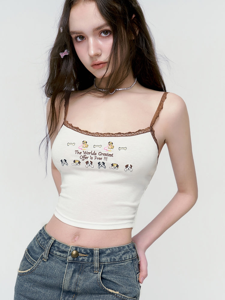 Tight Cropped Short Camisole