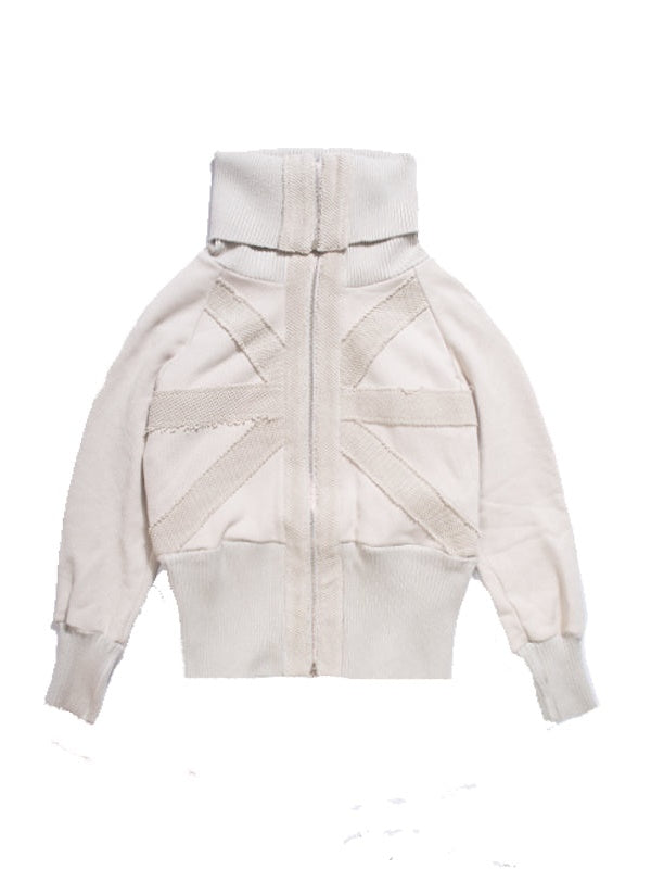 LOOSE STREET HIGH-NECK ZIP-UP JACKET