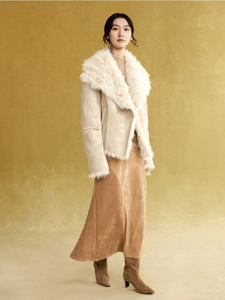 Eco-friendly Fur Short Jacket