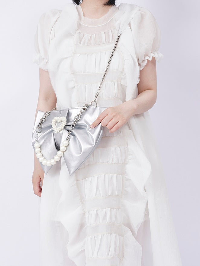 Ribbon Armpit Bag