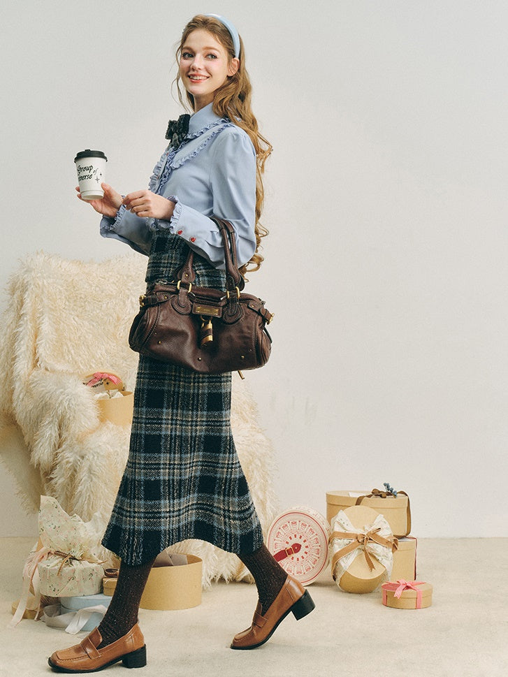 Preppy Rackspitzenhemd