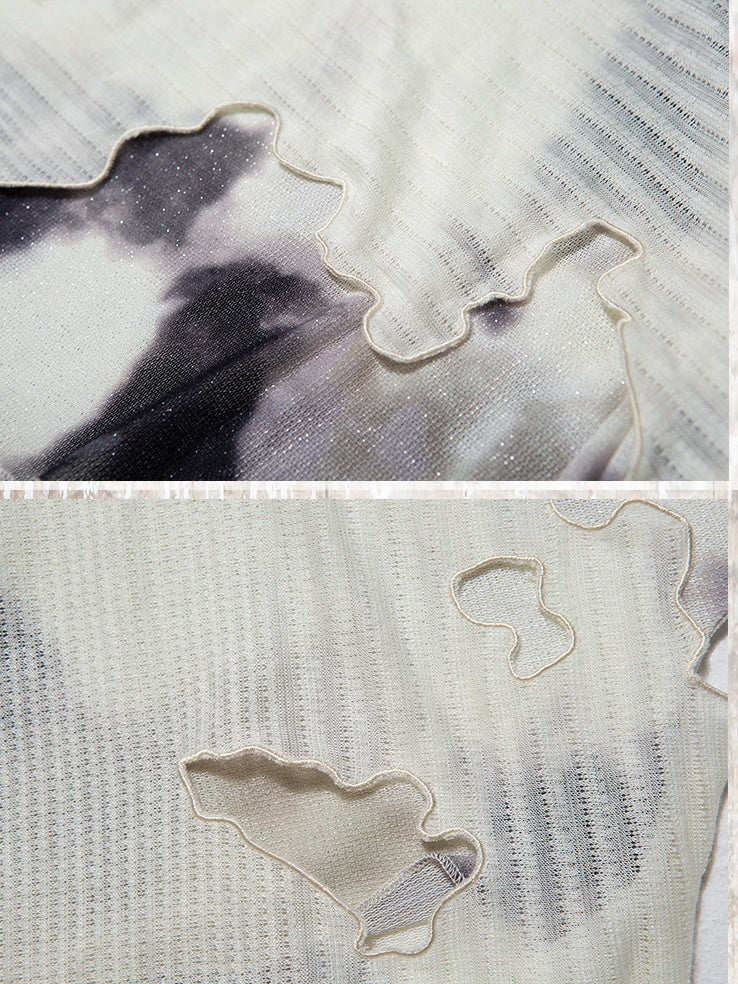 레이어드 반팔 투피스 티셔츠