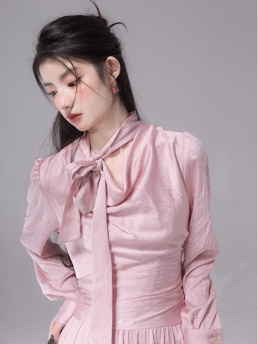 Swing Neckriemen Taille schlankes Kleid