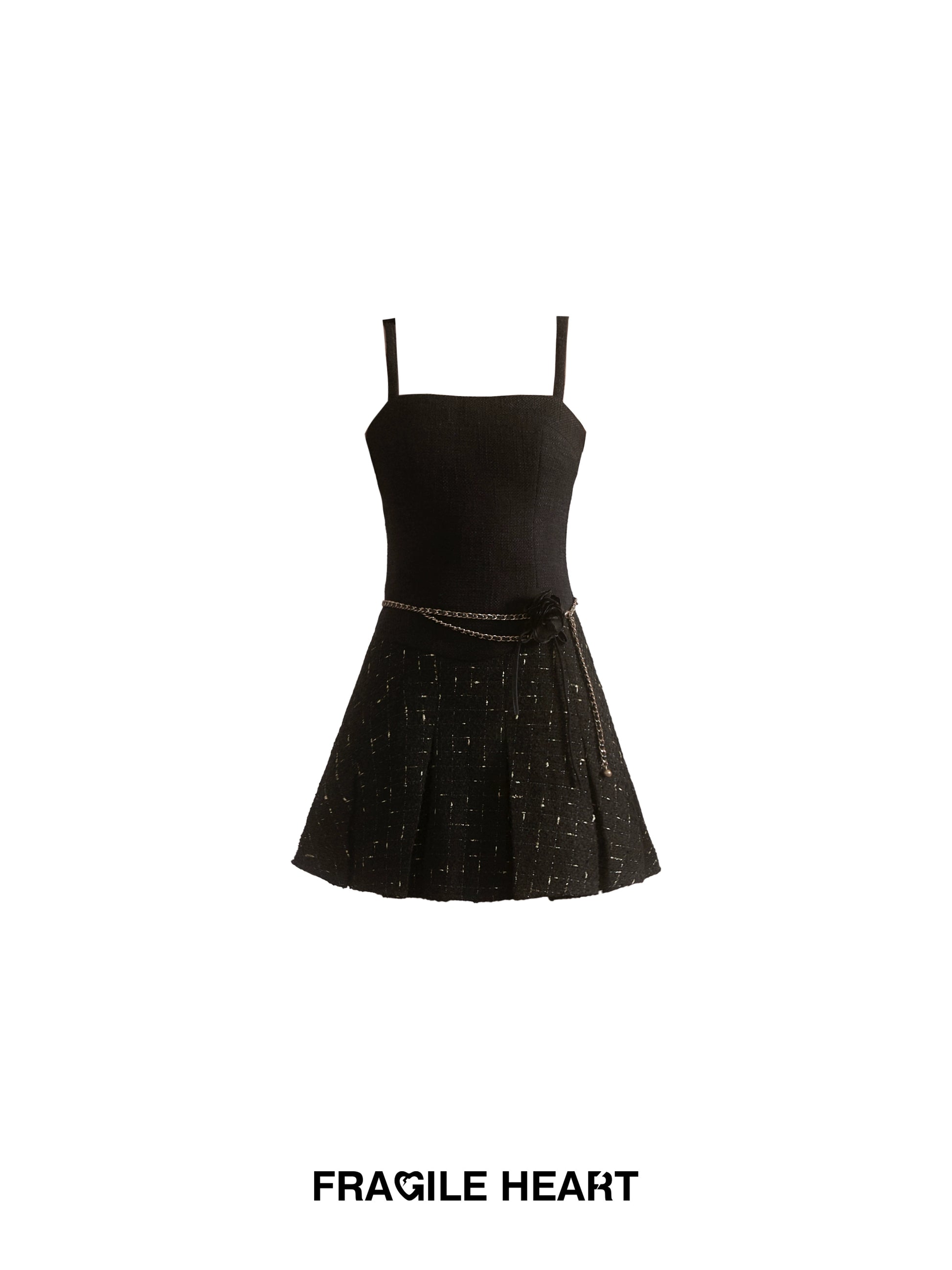 Little Duftstil -Hosentuchkleid und Krupptejacke