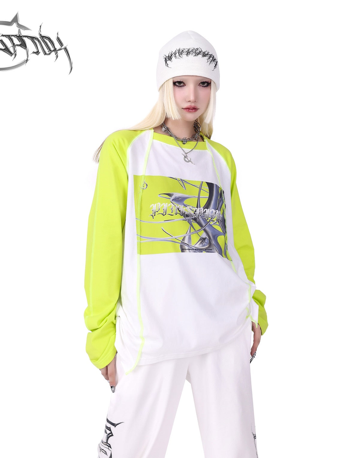 Raglan Sleeve Loose T-shirt