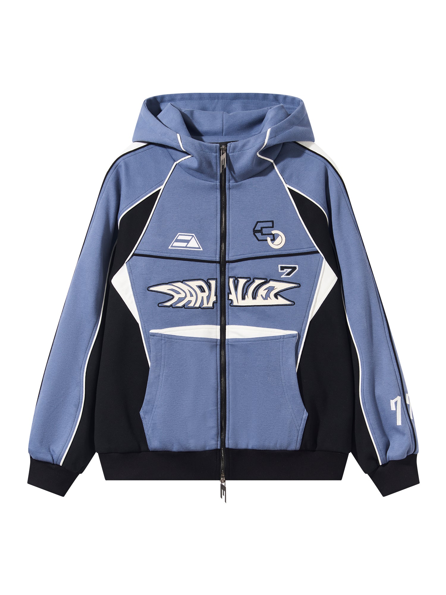 Unisex Casual Back-Print Hoodie Sweat Parka