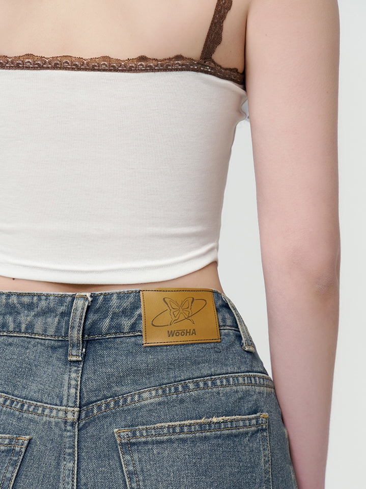 Tight Cropped Short Camisole