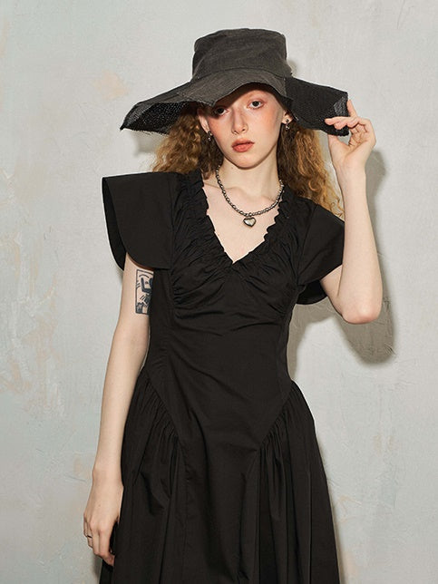 Irregular Splicing Woven Hat