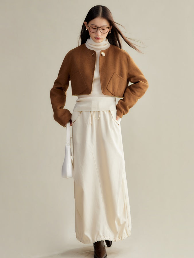 Reversible Double-sided Short Jacket