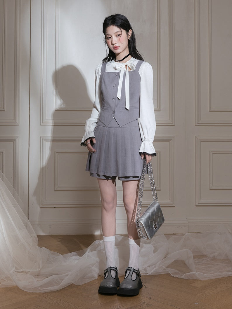 Jacke und Weste des chinesischen Stils im chinesischen Stil